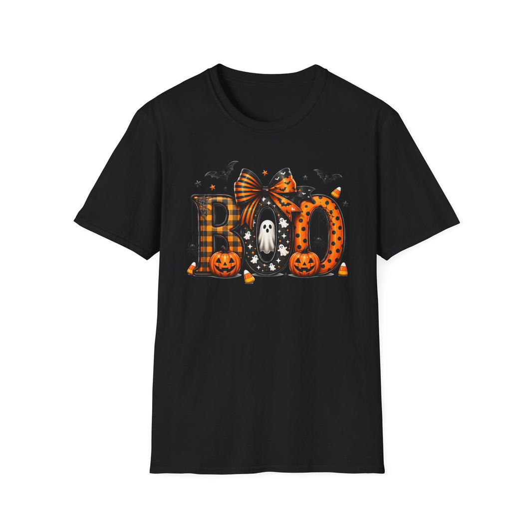 Halloween Boo Pumpkin Bat T-Shirt