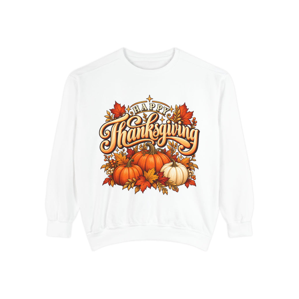 Happy Thanksgiving Pumpkin Sweatshirt