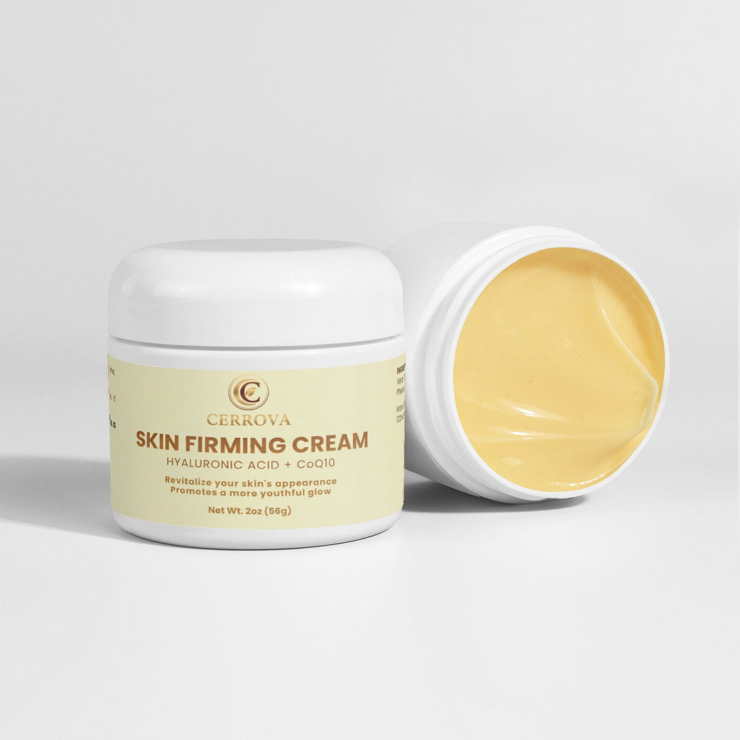Cerrova skincare products supporting a hydrated and healthy-looking daily skincare routine.