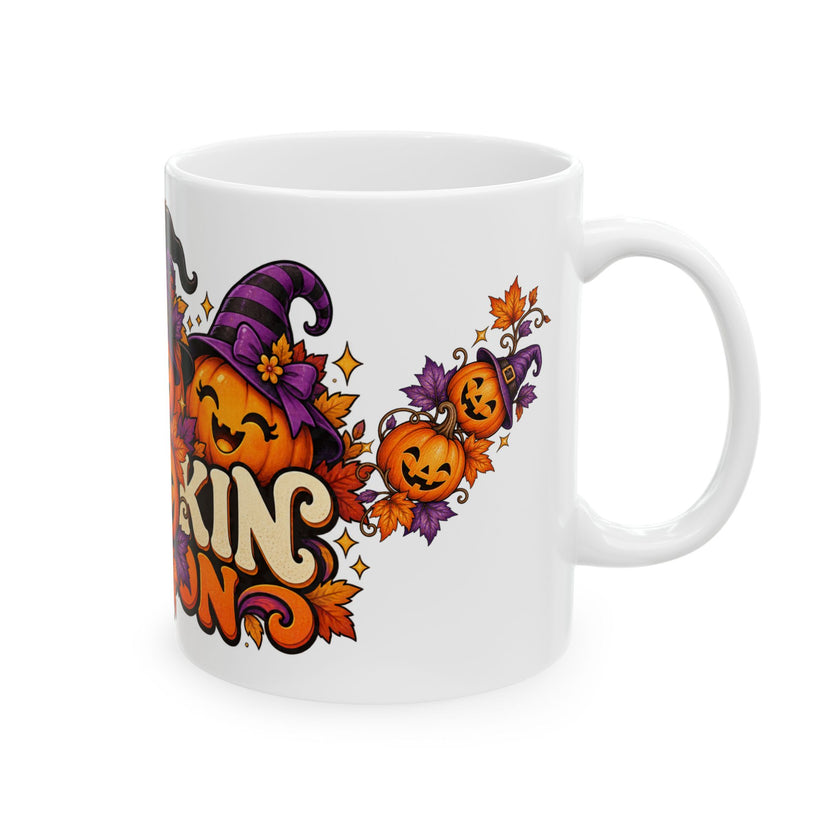 Pumpkin Season Halloween Ceramic Mug