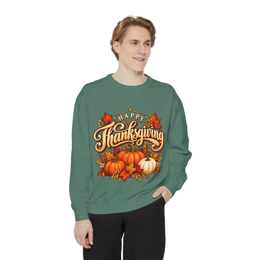 Happy Thanksgiving Pumpkin Sweatshirt
