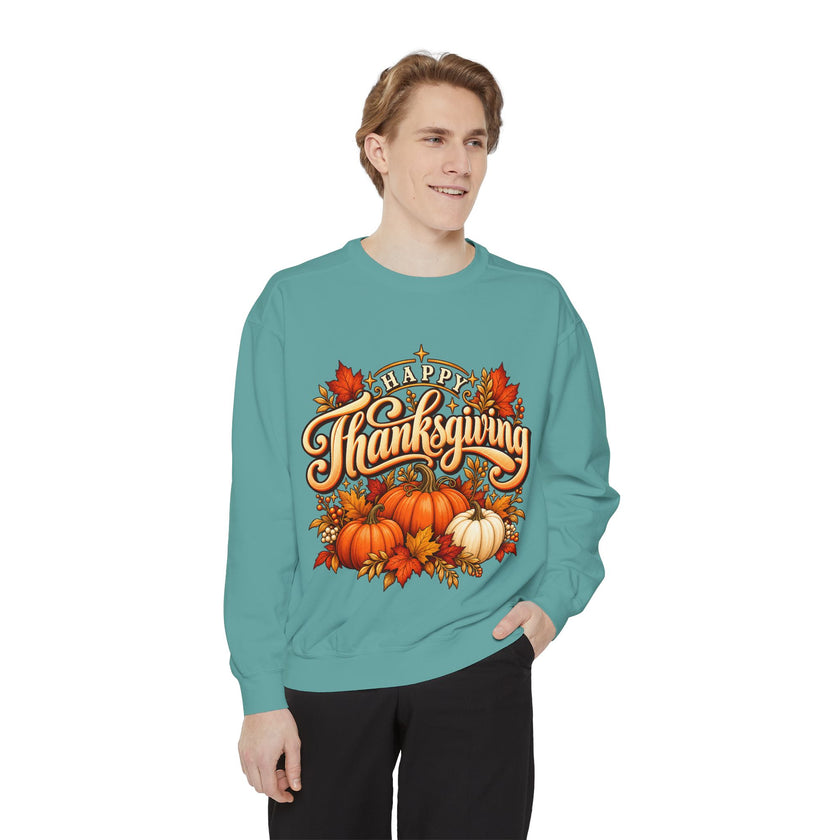 Happy Thanksgiving Pumpkin Sweatshirt
