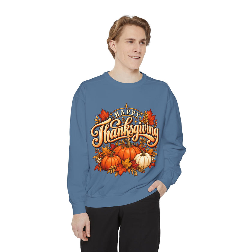 Happy Thanksgiving Pumpkin Sweatshirt
