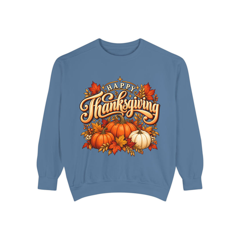 Happy Thanksgiving Pumpkin Sweatshirt