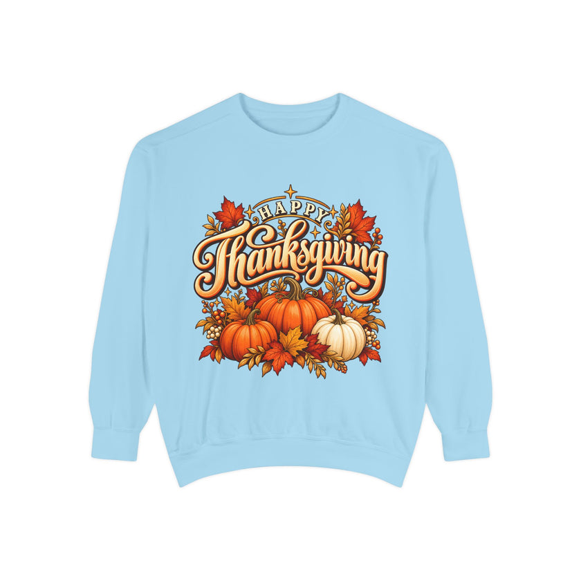 Happy Thanksgiving Pumpkin Sweatshirt