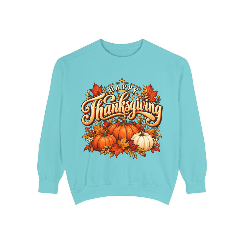 Happy Thanksgiving Pumpkin Sweatshirt