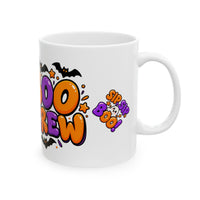 Boo Crew Halloween Ceramic Mug