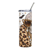 Glamorous Sugar Skull Tumbler – 20oz Stainless Steel
