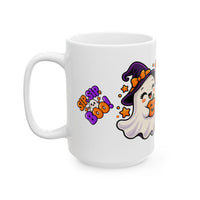 Boo Crew Halloween Ceramic Mug