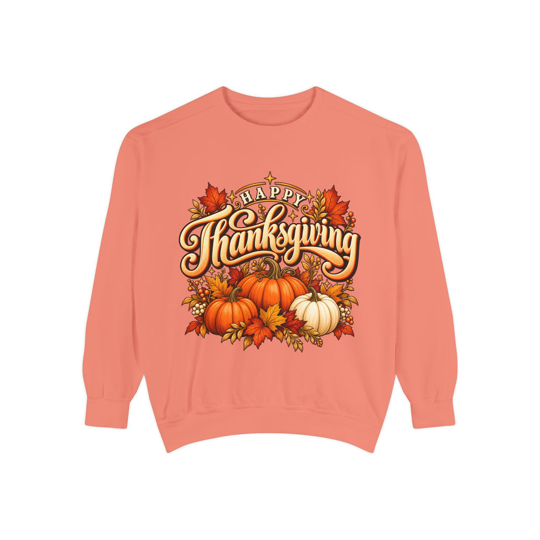 Happy Thanksgiving Pumpkin Sweatshirt