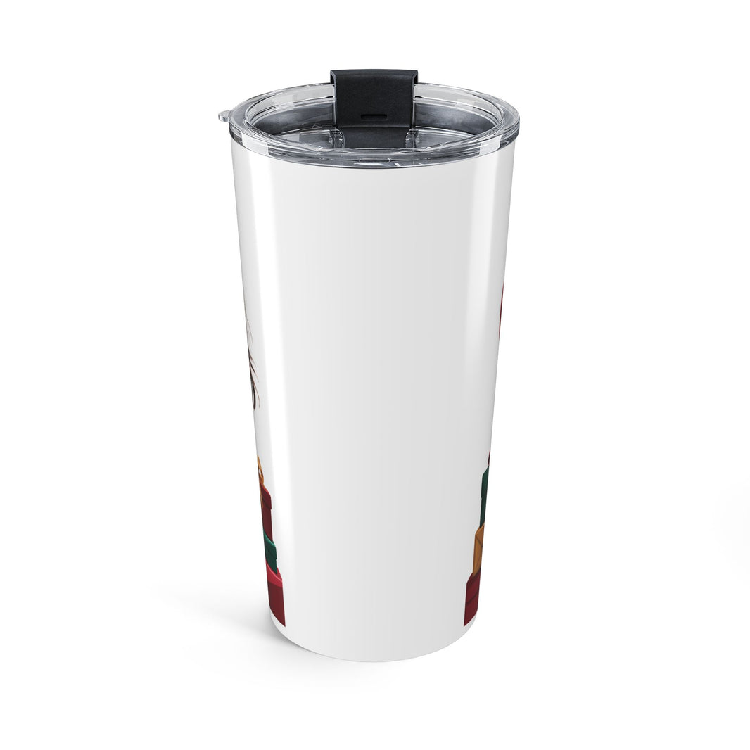 20oz Christmas Santa and Snowy Village Tumbler