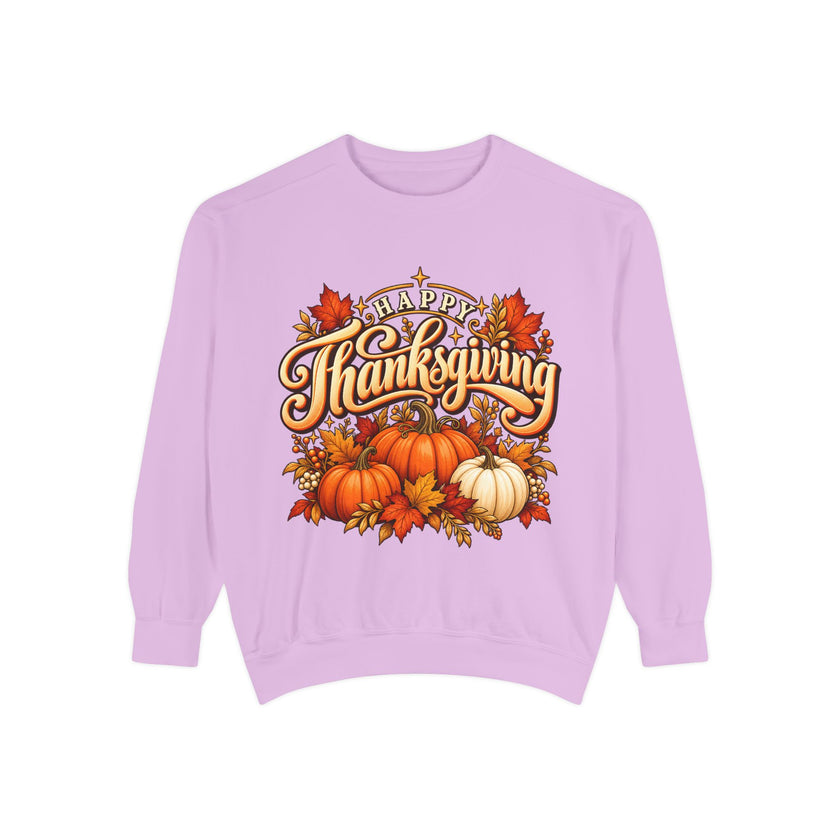 Happy Thanksgiving Pumpkin Sweatshirt