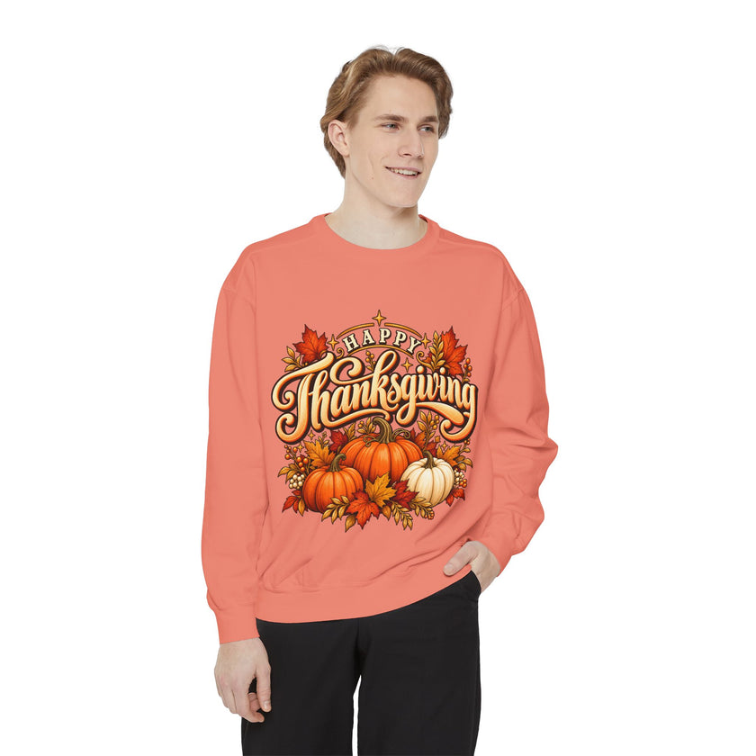 Happy Thanksgiving Pumpkin Sweatshirt