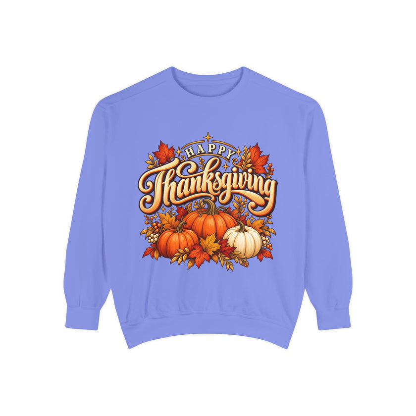 Happy Thanksgiving Pumpkin Sweatshirt