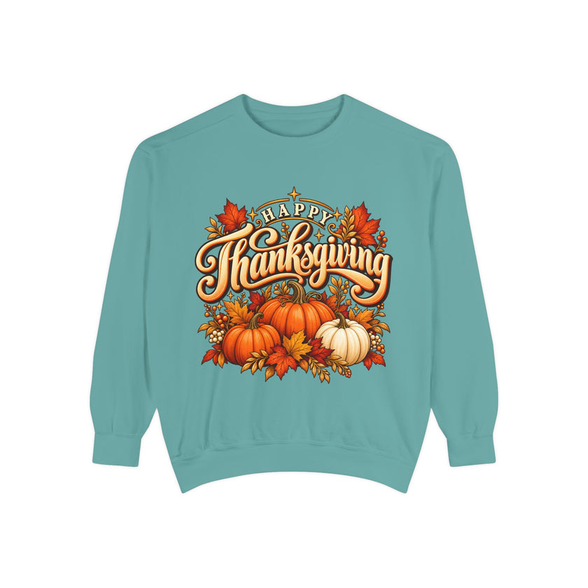 Happy Thanksgiving Pumpkin Sweatshirt