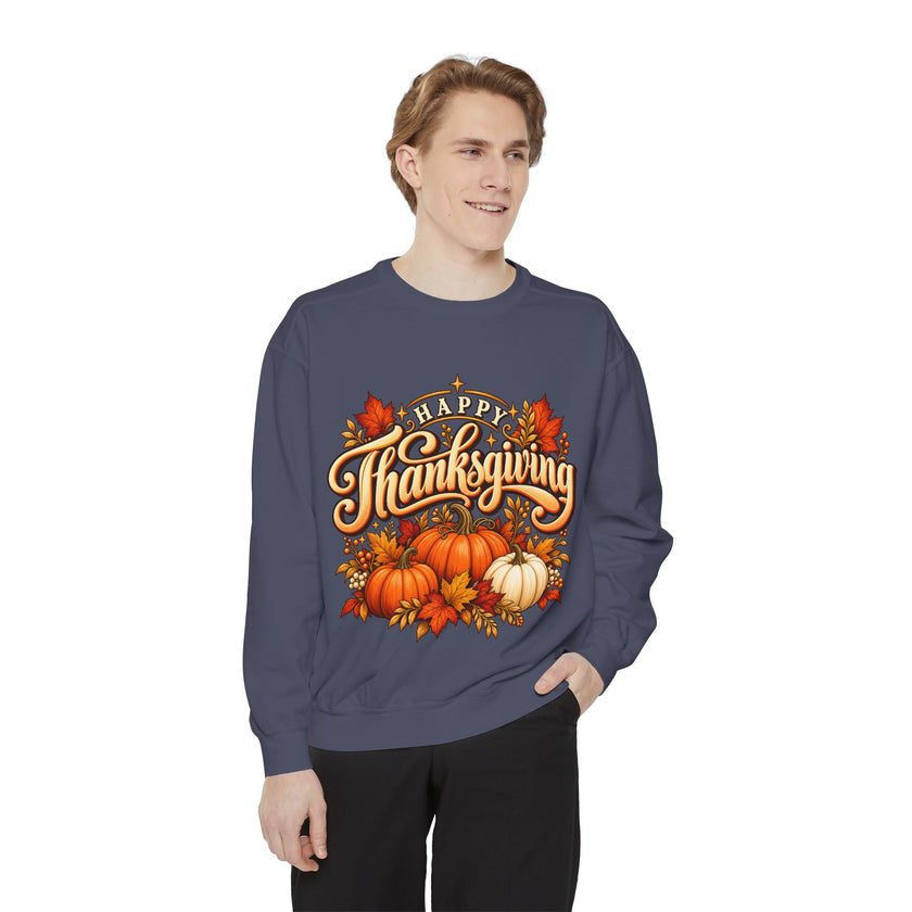Happy Thanksgiving Pumpkin Sweatshirt