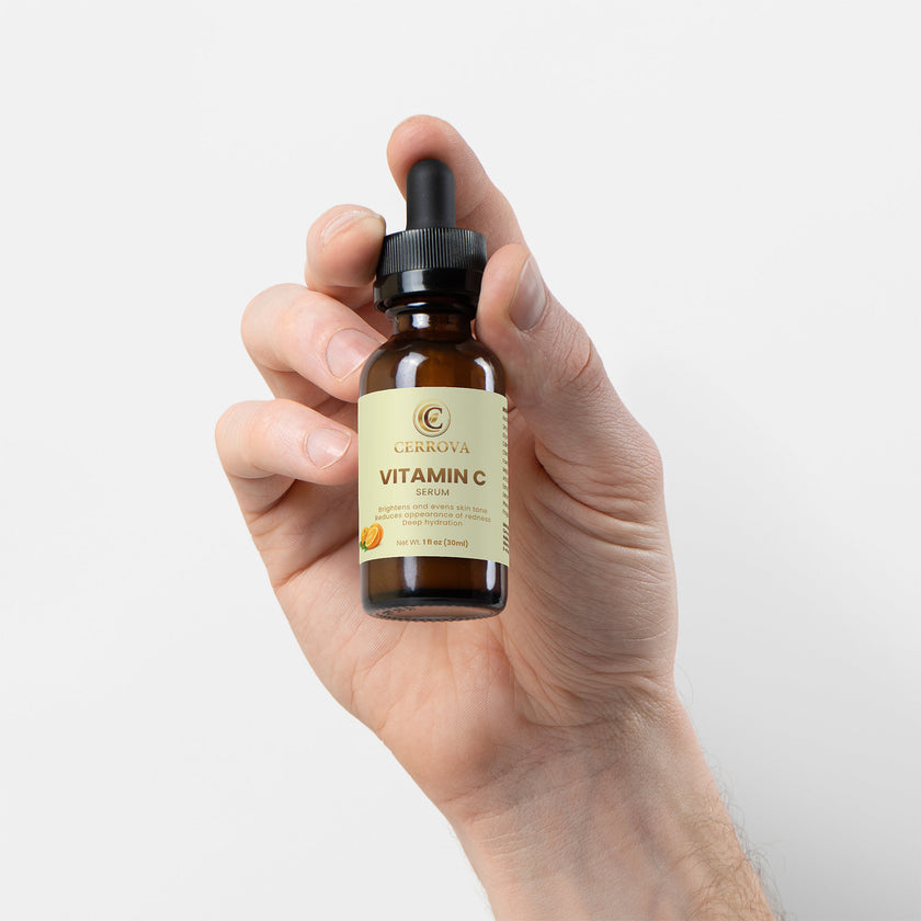 Cerrova Vitamin C Serum – Brightening & Hydrating Face Serum for Radiant Skin 1oz