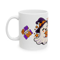 Boo Crew Halloween Ceramic Mug