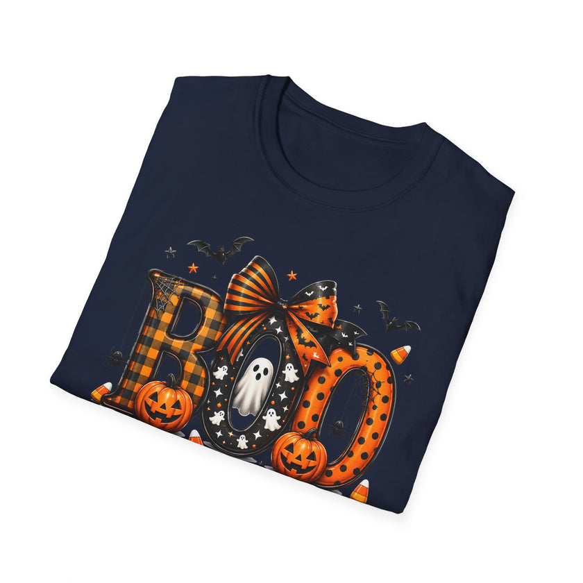 Halloween Boo Pumpkin Bat T-Shirt