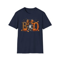 Halloween Boo Pumpkin Bat T-Shirt
