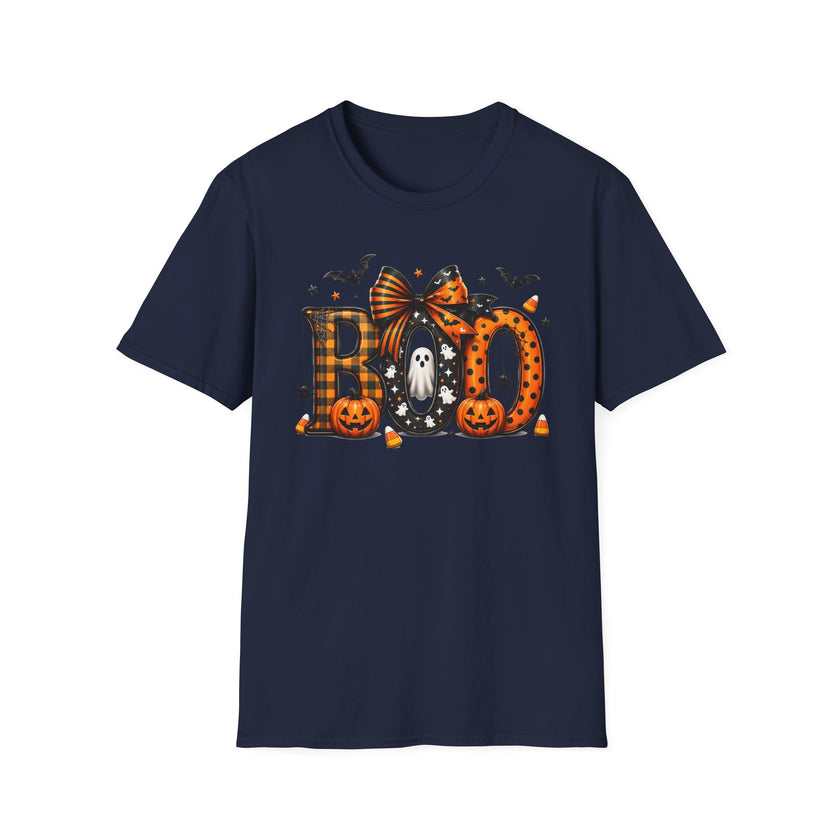 Halloween Boo Pumpkin Bat T-Shirt