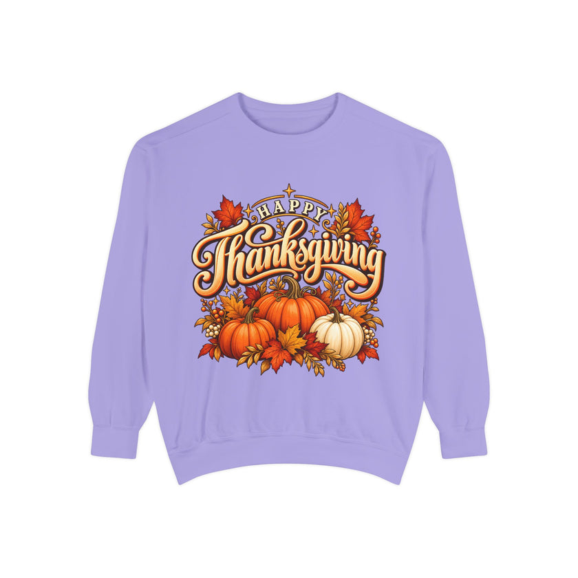 Happy Thanksgiving Pumpkin Sweatshirt