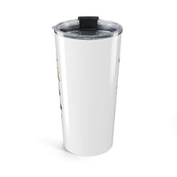 20oz Halloween Ghost Witch Tumbler – Colorful Spooky Drink Cup