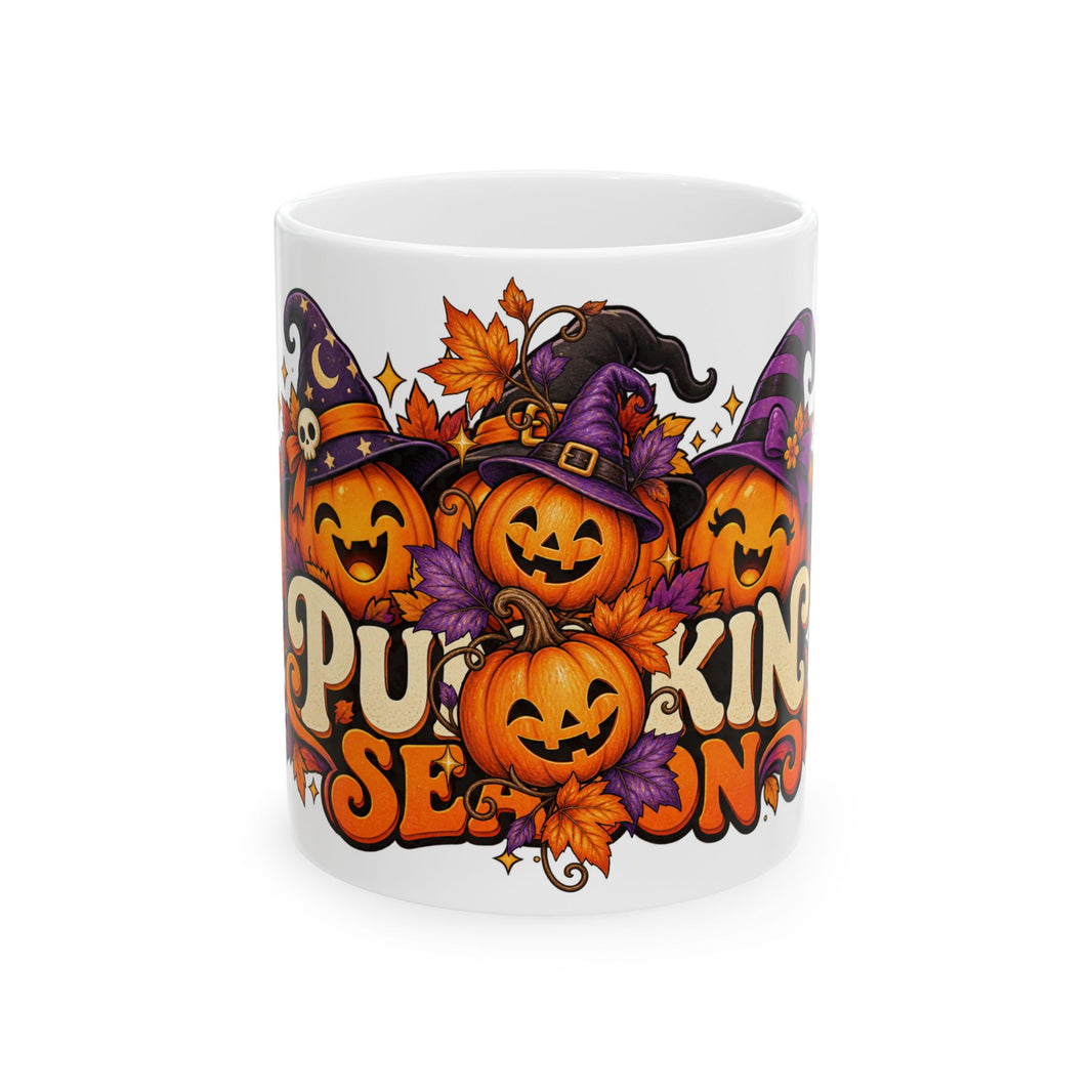 Pumpkin Season Halloween Ceramic Mug