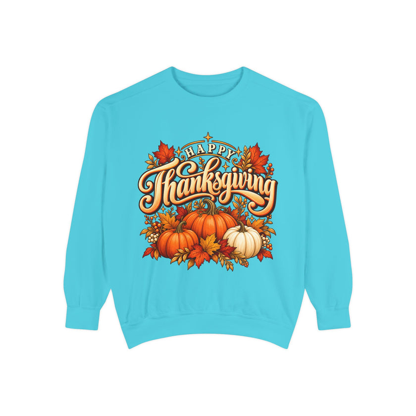 Happy Thanksgiving Pumpkin Sweatshirt