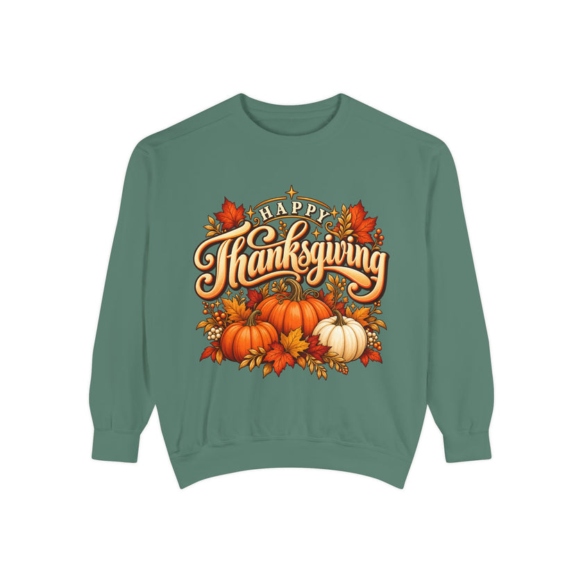 Happy Thanksgiving Pumpkin Sweatshirt