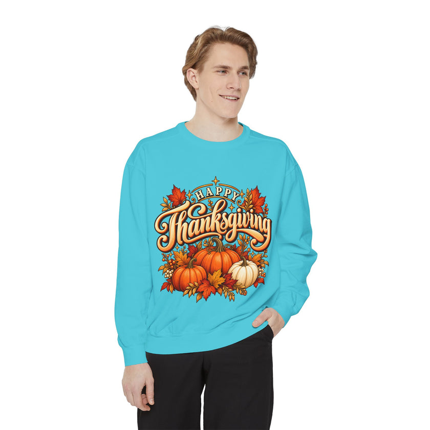 Happy Thanksgiving Pumpkin Sweatshirt